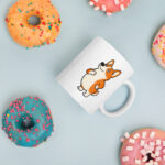 Big Personality, Tragically Short Legs. — Archie the Corgi Mug - Image 6