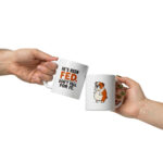 He’s Been Fed. Don’t Fall for It. — Winston the Bulldog Mug - Image 2