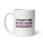 I Fetched It Once. Never Again. Boundaries. — Miso the Shiba Inu Mug - Image 5