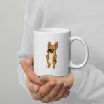 Zero Exercise, Maximum Opinions. — Bruno the French Bulldog Mug - Image 3