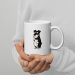Beard of a Gentleman. Drinks Toilet Water. — Otto the Schnauzer Mug - Image 3