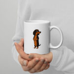 Underestimated by Design. — Penny the Dachshund Mug - Image 3
